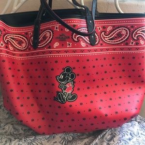 Coach x Disney reversible tote bag