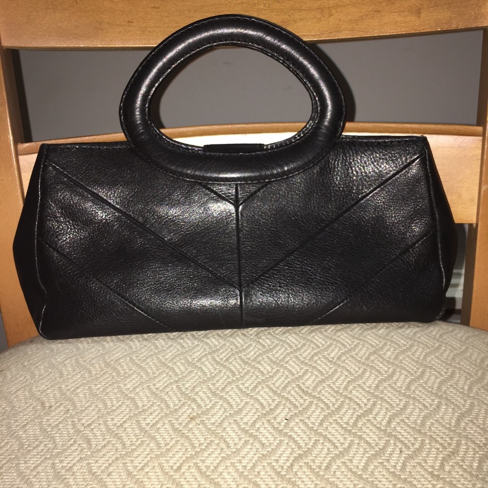 Black fossil purse