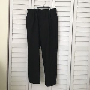 executive collection by tom james black dress pant