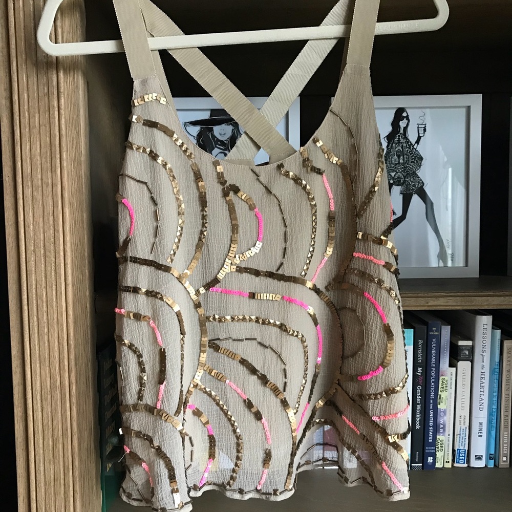 Beaded & Sequin Tank