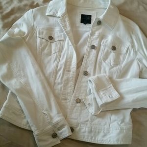 White Jean jacket