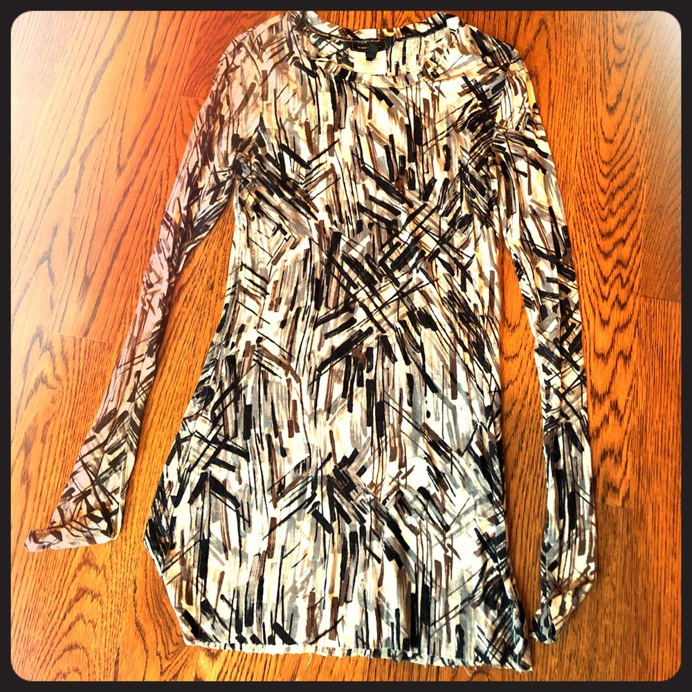 A long, long sleeved BCBG top