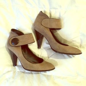 Salvador Sapena Shoes Heels Pumps, Sz 36.5