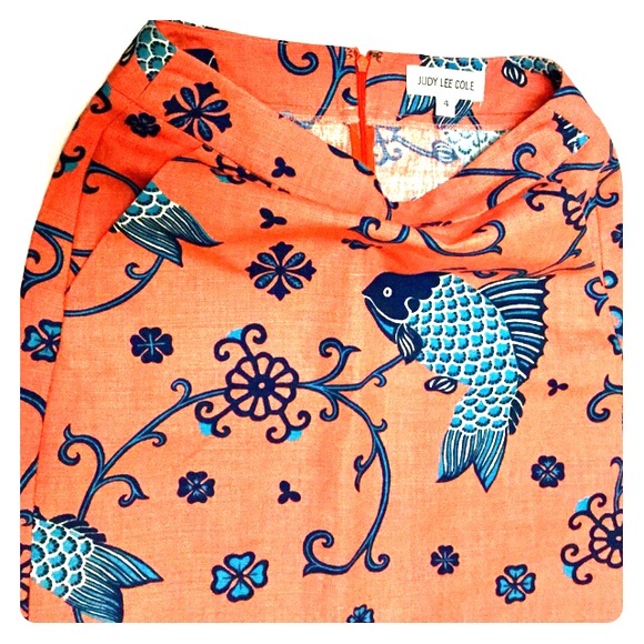 JUDY LEE COLE ABOVE THE KNEE PENCIL SKIRT SIZE 4 - Picture 4 of 8