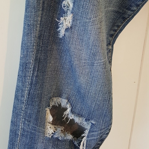 Charlotte Russe everyday skinny sz 0r   destroyed - Picture 3 of 6