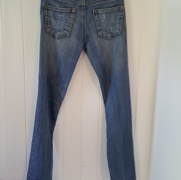 Charlotte Russe everyday skinny sz 0r   destroyed - Picture 5 of 6