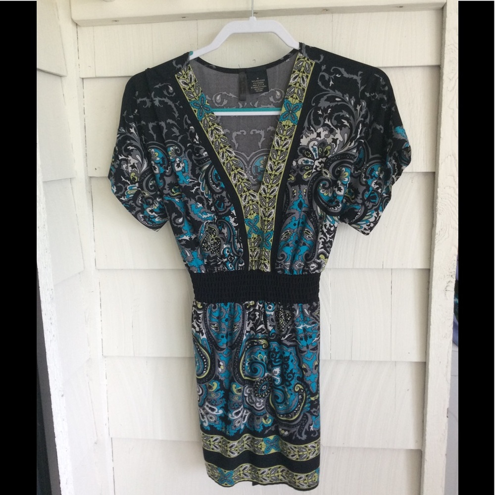 Multi colored tunic
