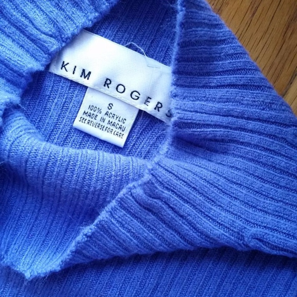 Purple Kim Rogers sweater