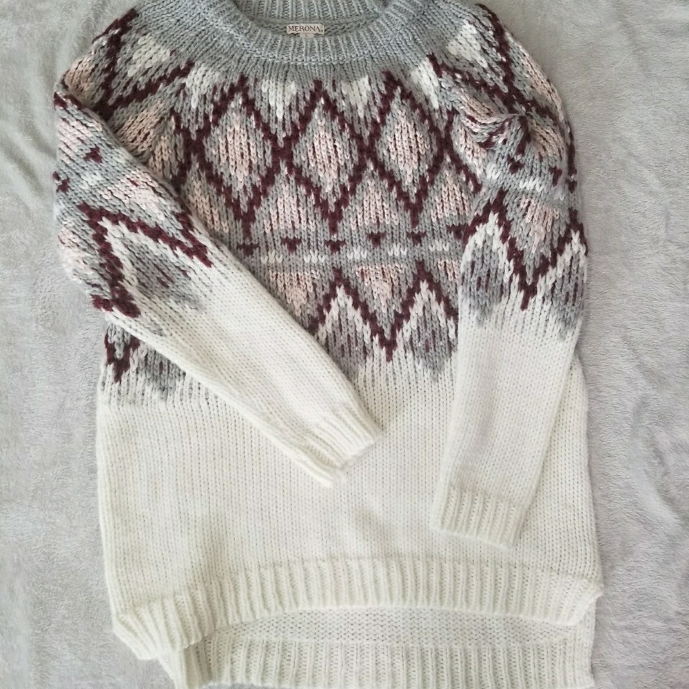 Comfy warm knit sweater