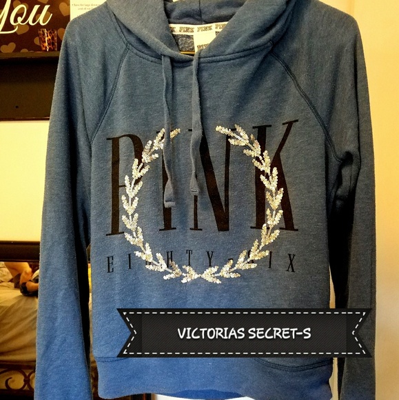 Victoria's Secret Tops - Victoria's Secret PINK Pull Over Hoodie Size Small