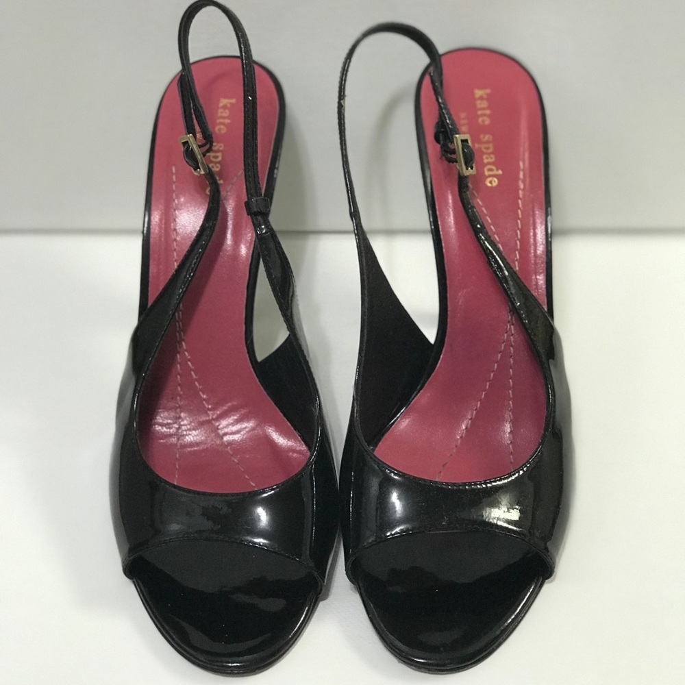 Kate Spade ♠️ Slingback Peep Toe Heels