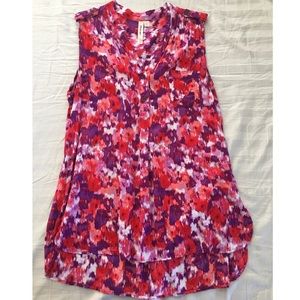 Bright button down Blouse