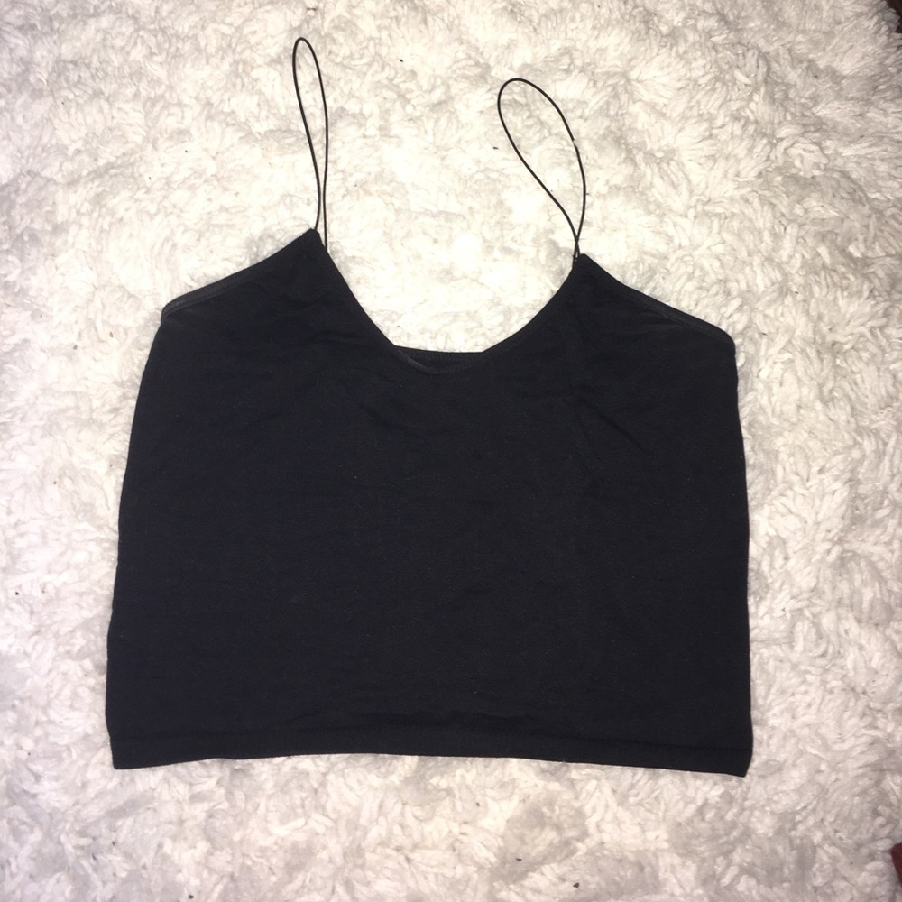 FREE PEOPLE STRING CROP TANK TOP