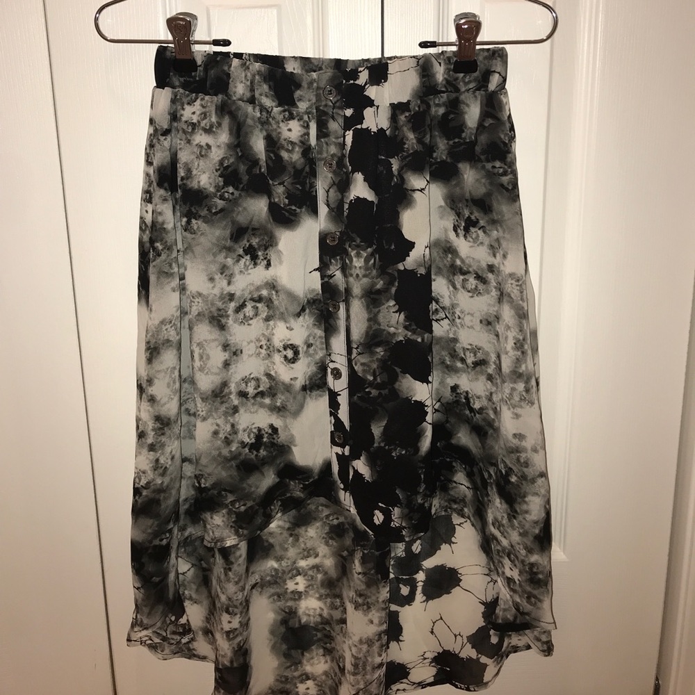 High low skirt