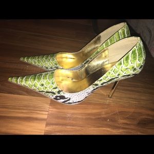 Lime Green Heels!!!