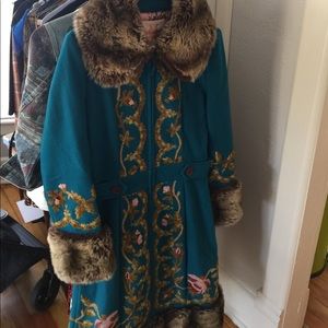 Plenty embroidered coat