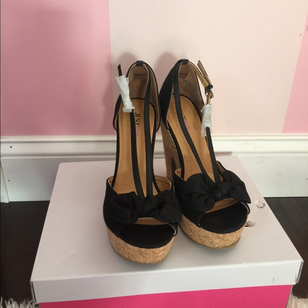 Minette platform heels