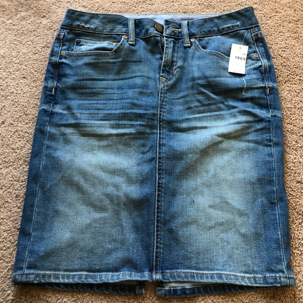 Jean skirt