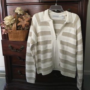 Vintage Valerie Stevens Zippered Sweater