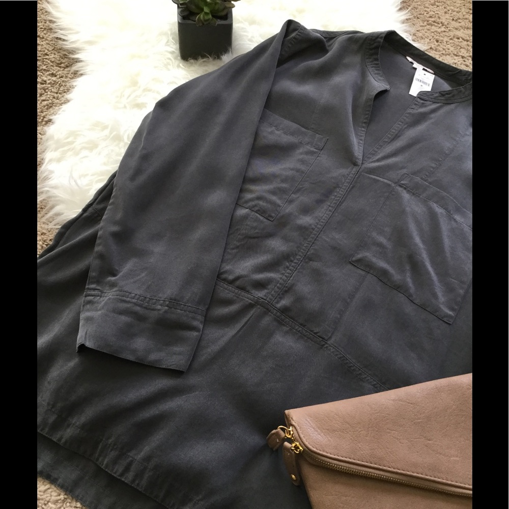 Dark grey tunic