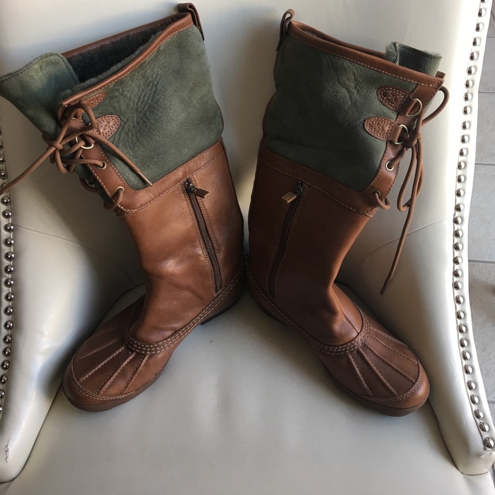 Ugg Australia Waterproof Leather Duck Boot 🦆❄️☔️