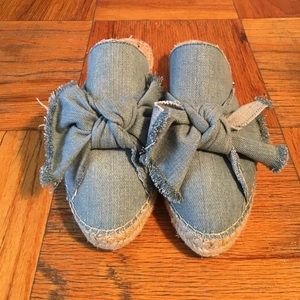 Sam Edelman Denim Mules