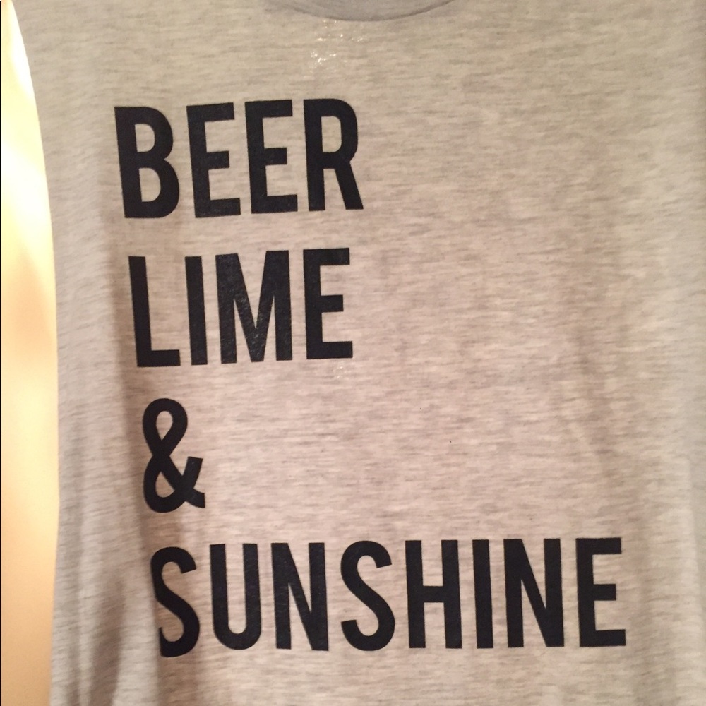 BEER; LIME; SUNSHINE.