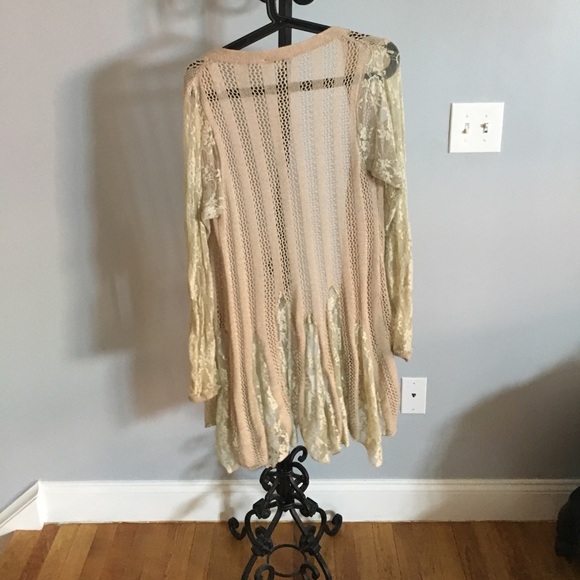 Long Lace Cardigan - Picture 2 of 4