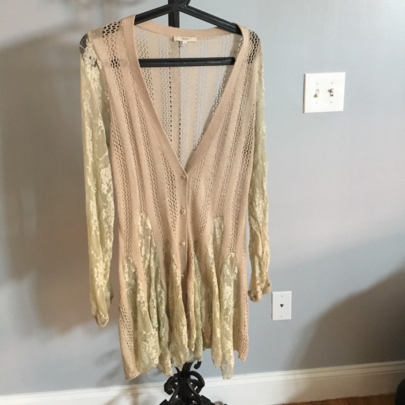 Long Lace Cardigan - Picture 3 of 4