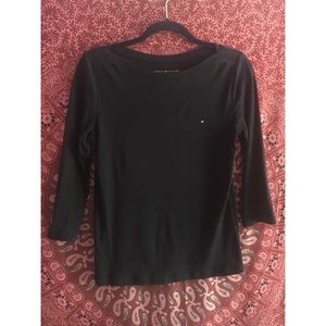 Tommy Hilfiger 3/4 Sleeve Navy Sweater