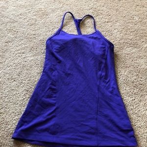 Purple tank top