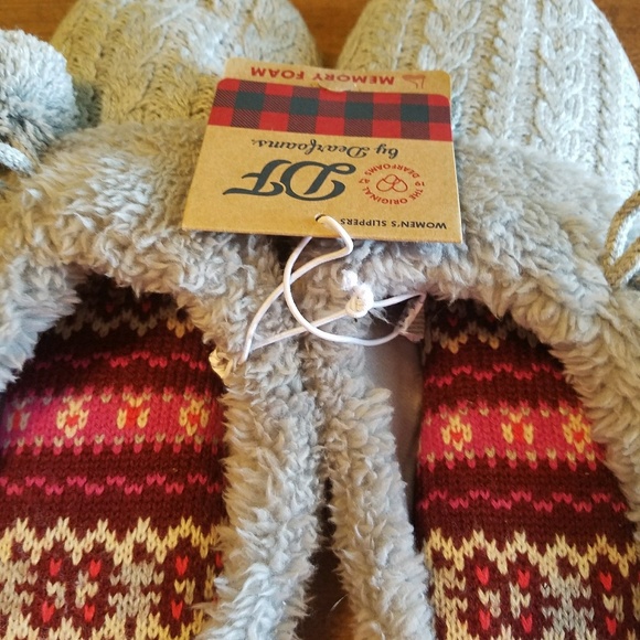 🚫SOLD🚫NWT DearFoam Slippers woman's M 7/8 - Picture 3 of 7