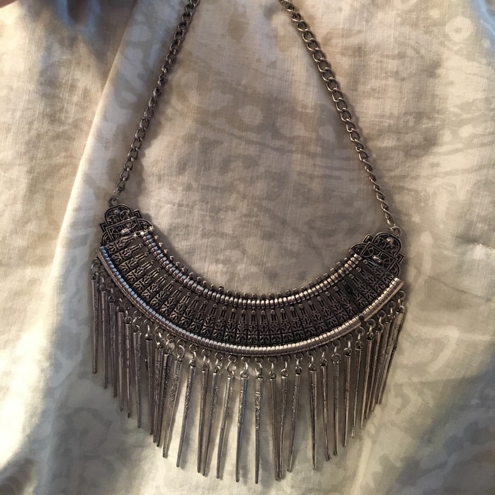 Silver necklace