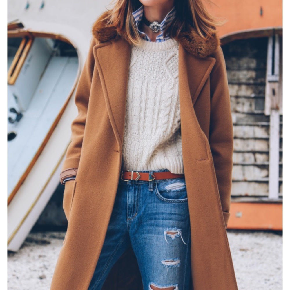J. Crew Cable Knit Sweater