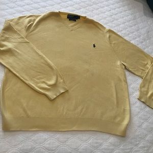 Yellow sweater by Polo by Ralph Lauren