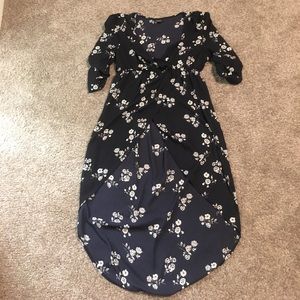 Torrid navy higher low tunic