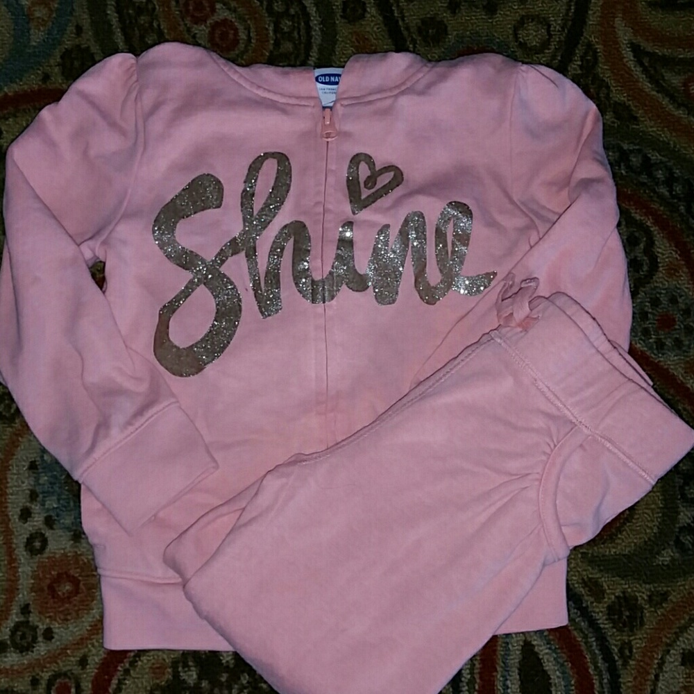 Girls sweat suit