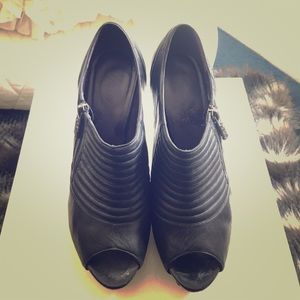 Miss Sixty ankle boot with peep toe