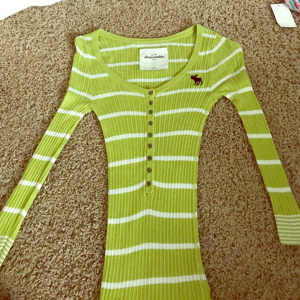 🔷🔷Green Abercrombie Shirt🔷🔷