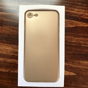 PEEL iPhone 7 case gold NWOT