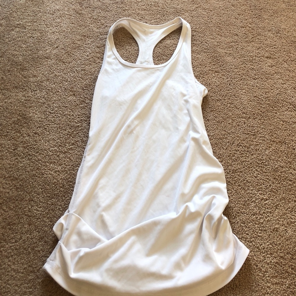 White tank top