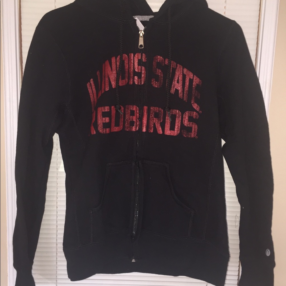 Illinois State zip up sweatshirt