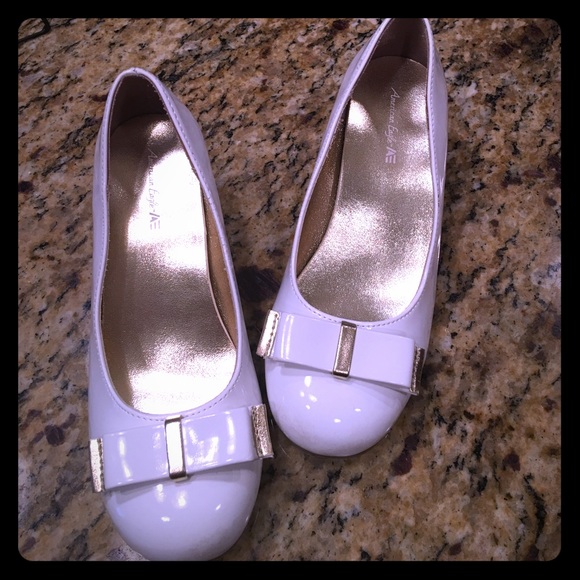 Little girl heels with bow - Picture 1 of 3