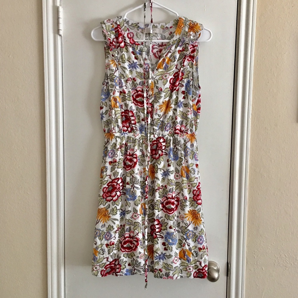 LOFT floral dress