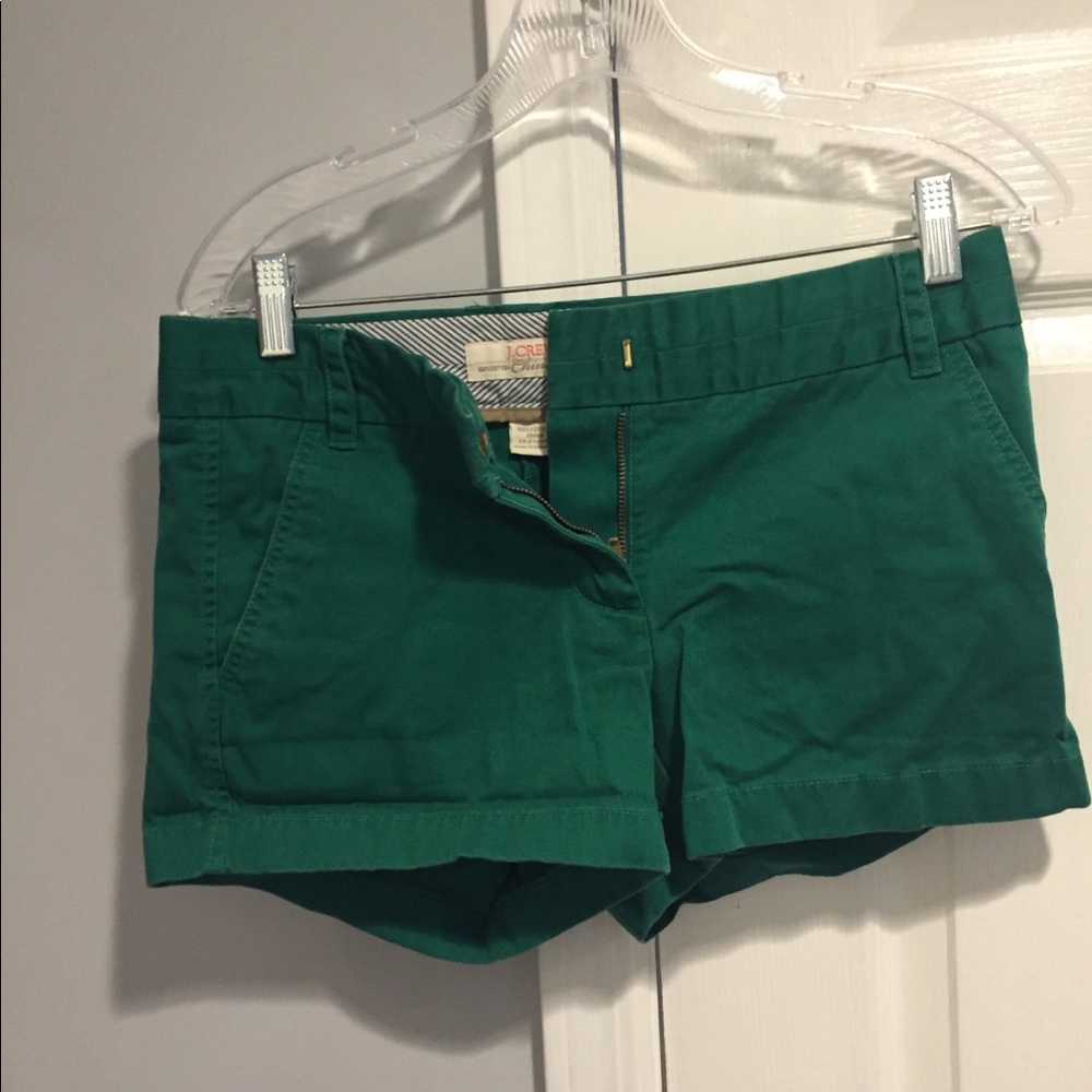 J.crew green chino short!!