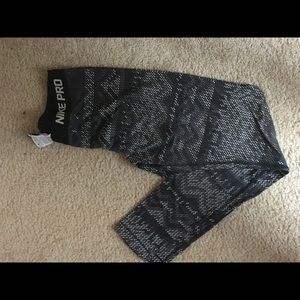 Nike Pro fleece lined leggings