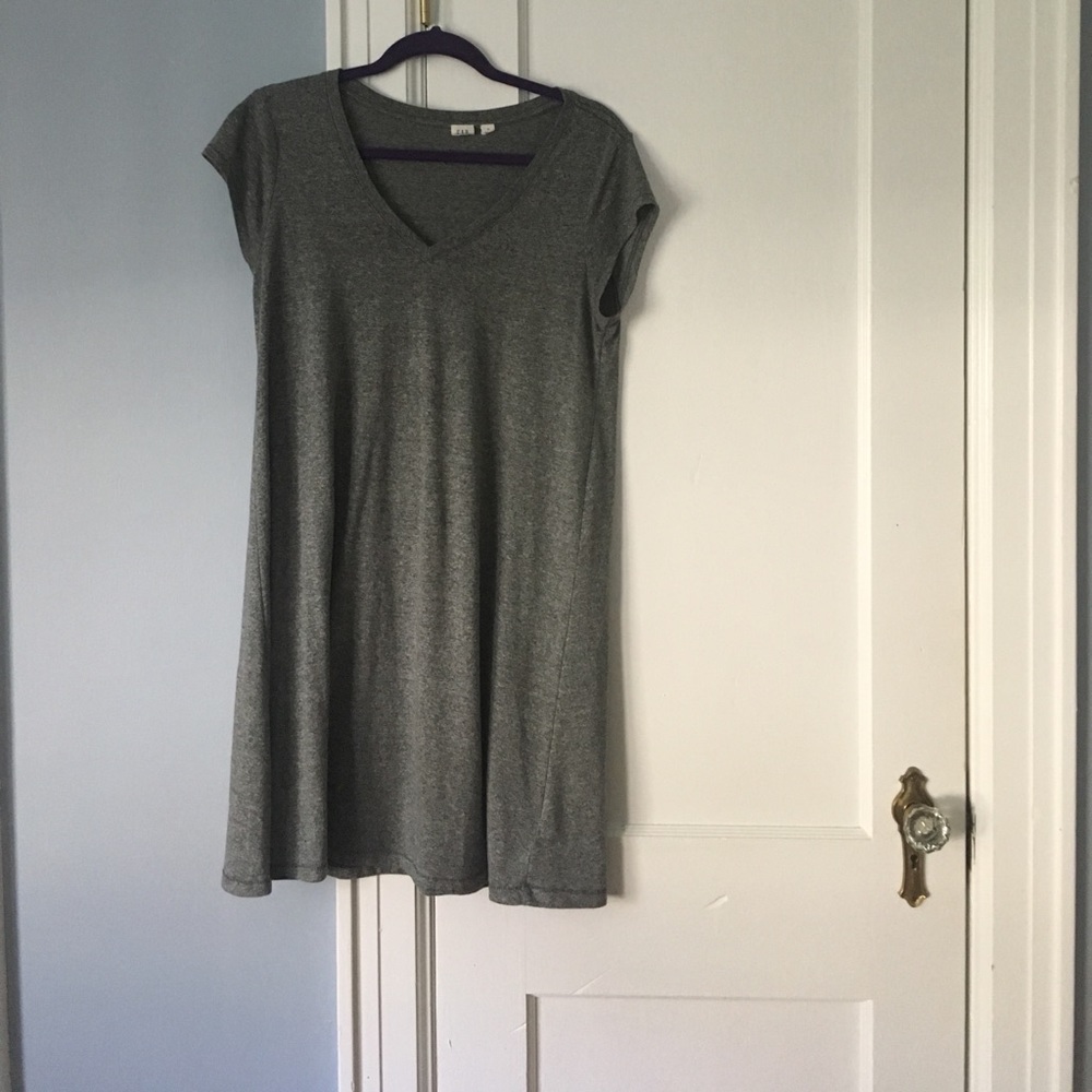 GAP Short Sleeve Tee Shirt Swing Dress - Med