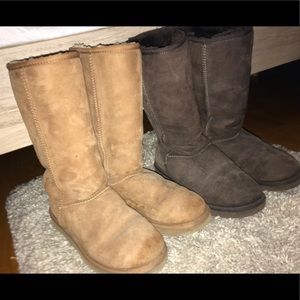 Ugg Boots (used) Chestnut on Left ONLY