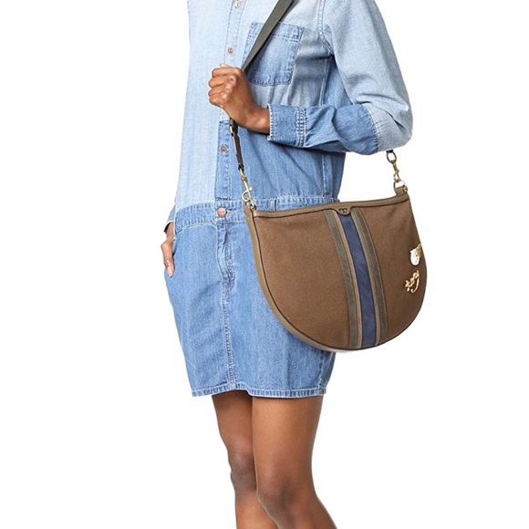 Authentic Tory Burch Canvas Bag - Picture 2 of 6