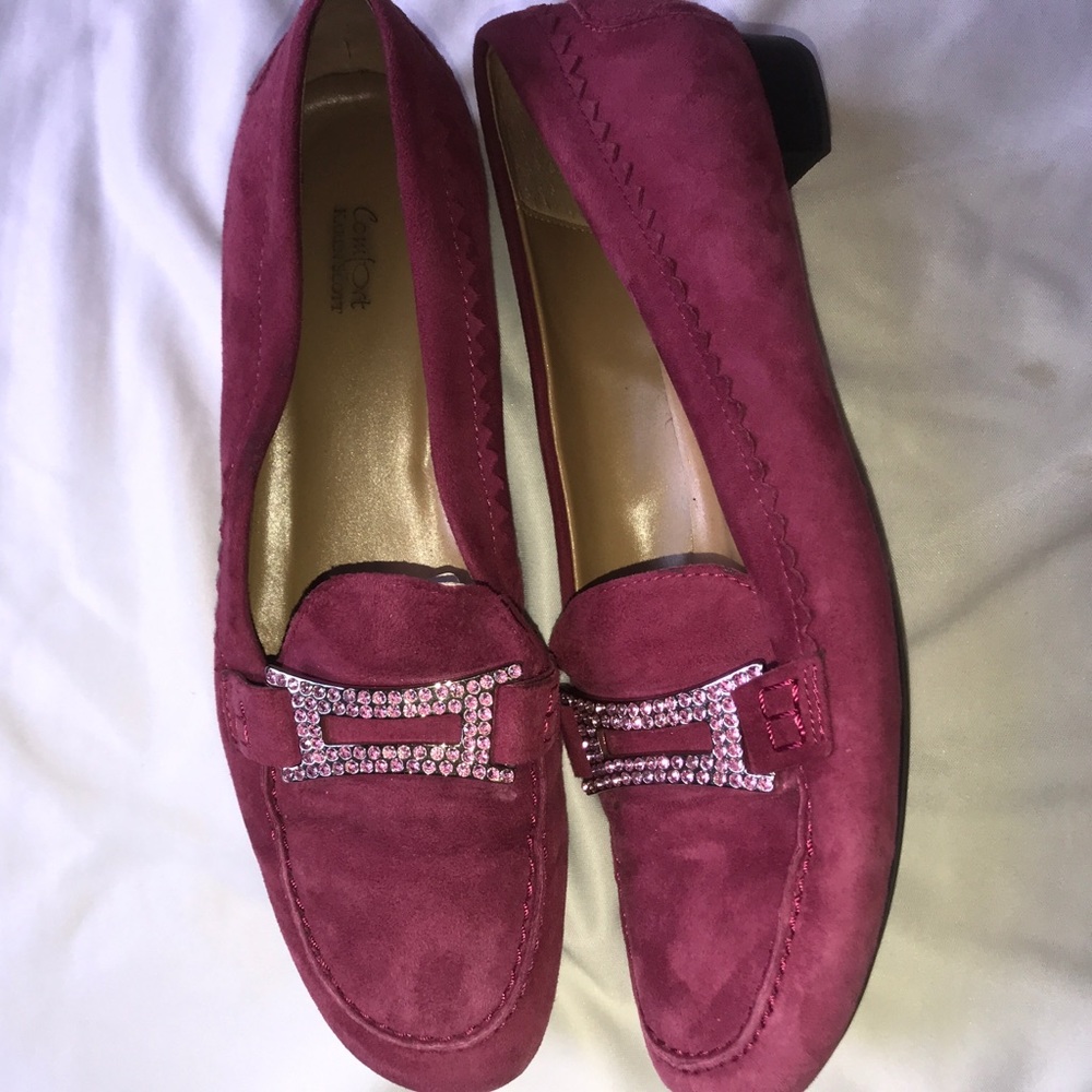 Karen Scott Loafers Dark pink Pink crystal